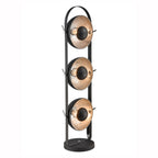 Earl standard lamp with three  reflectors