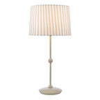 Sosa Table Lamp Matt Taupe With Shade 1