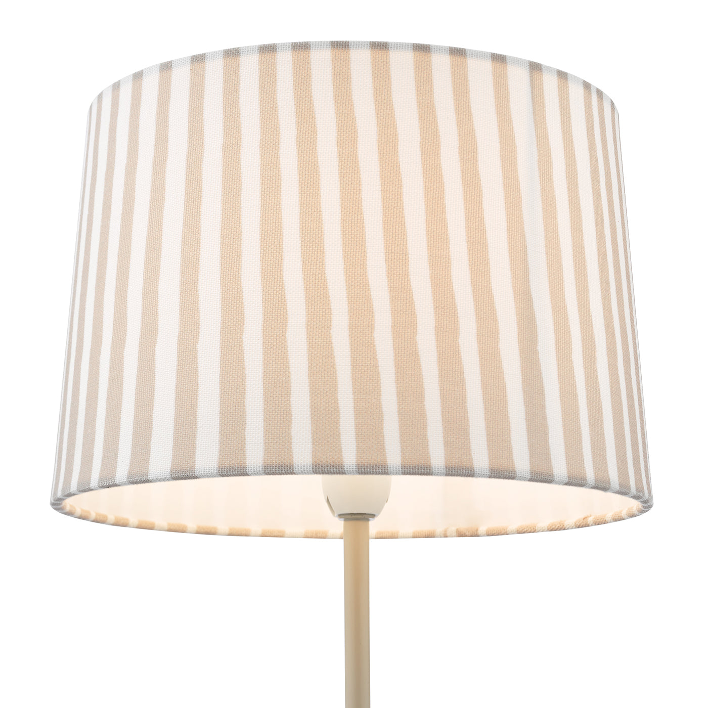 Sosa Table Lamp Matt Taupe With Shade 1
