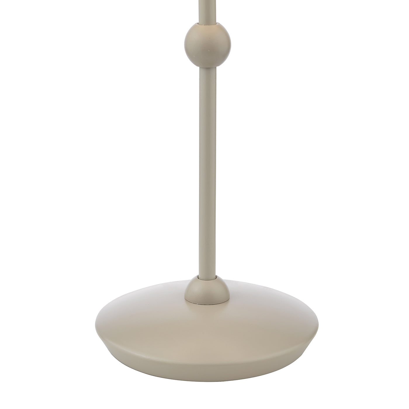 Sosa Table Lamp Matt Taupe With Shade 1