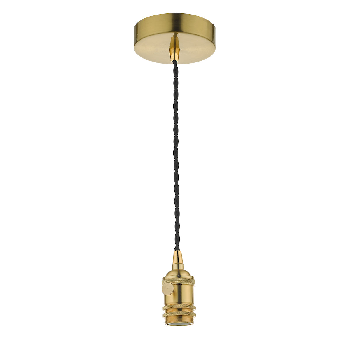 Accessory 1 Light Suspension In Brass