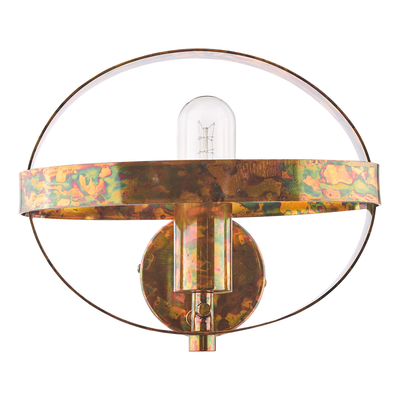 Symbol Wall Light Mottled Copper