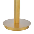Tauri Table Lamp Matt Gold and Opal Glass