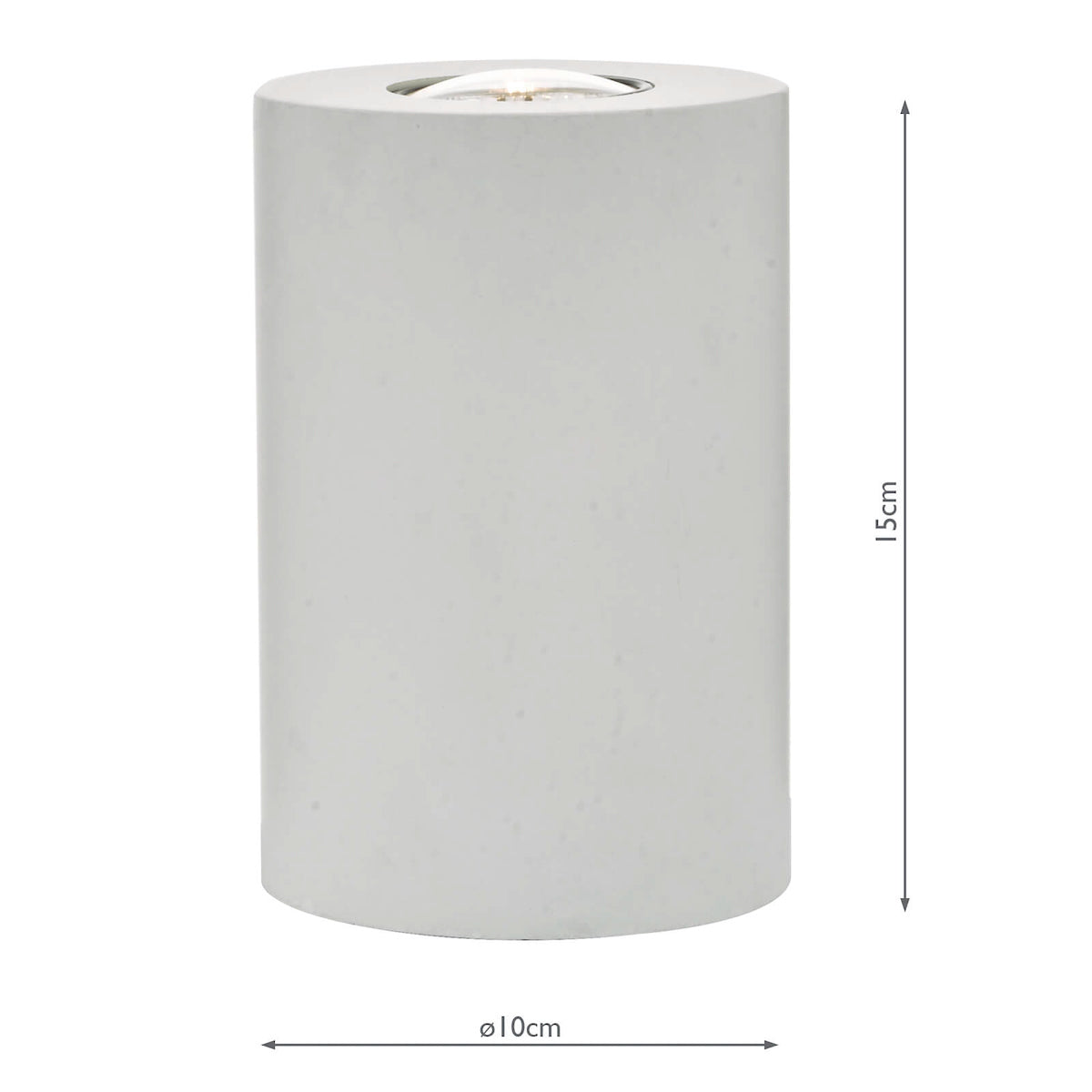 Tedrick Uplighter Table Lamp White