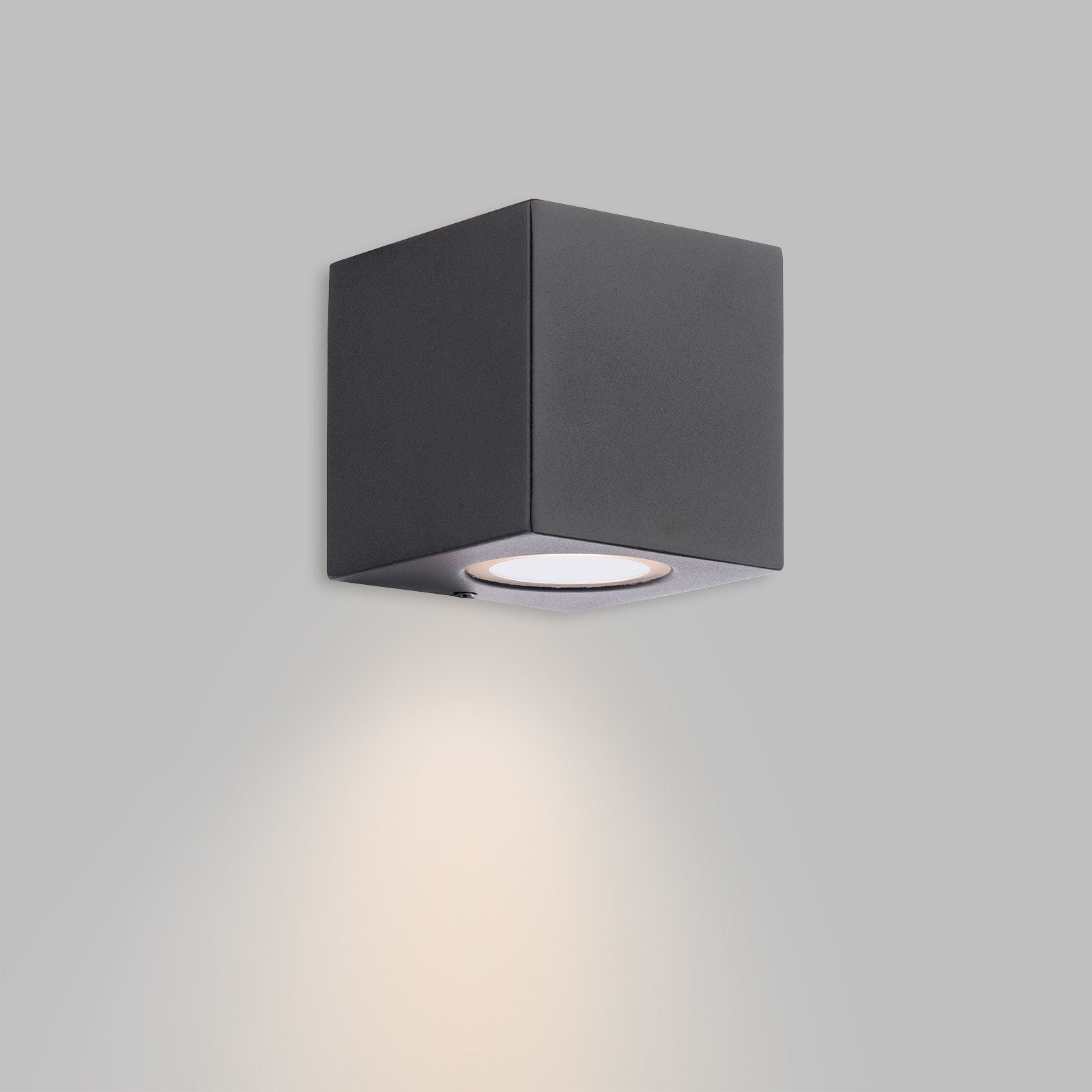 Tiva Outdoor Wall Light Matt Black IP54