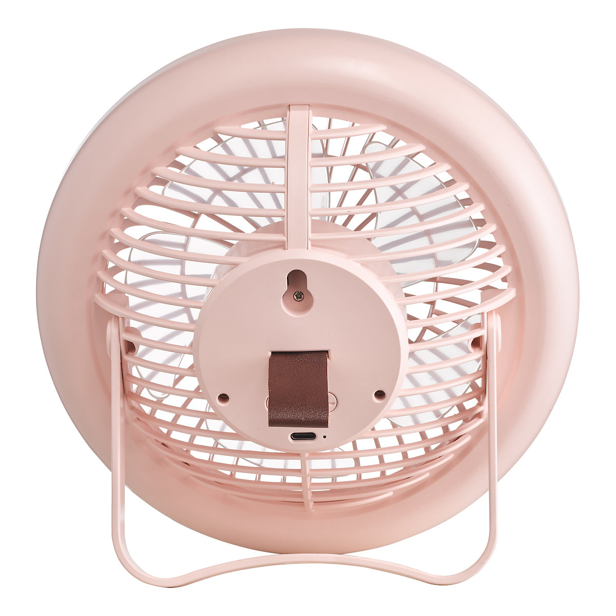 Turbo Desk Fan With Lamp Pink LED