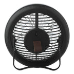 Turbo Desk Fan With Lamp Black LED