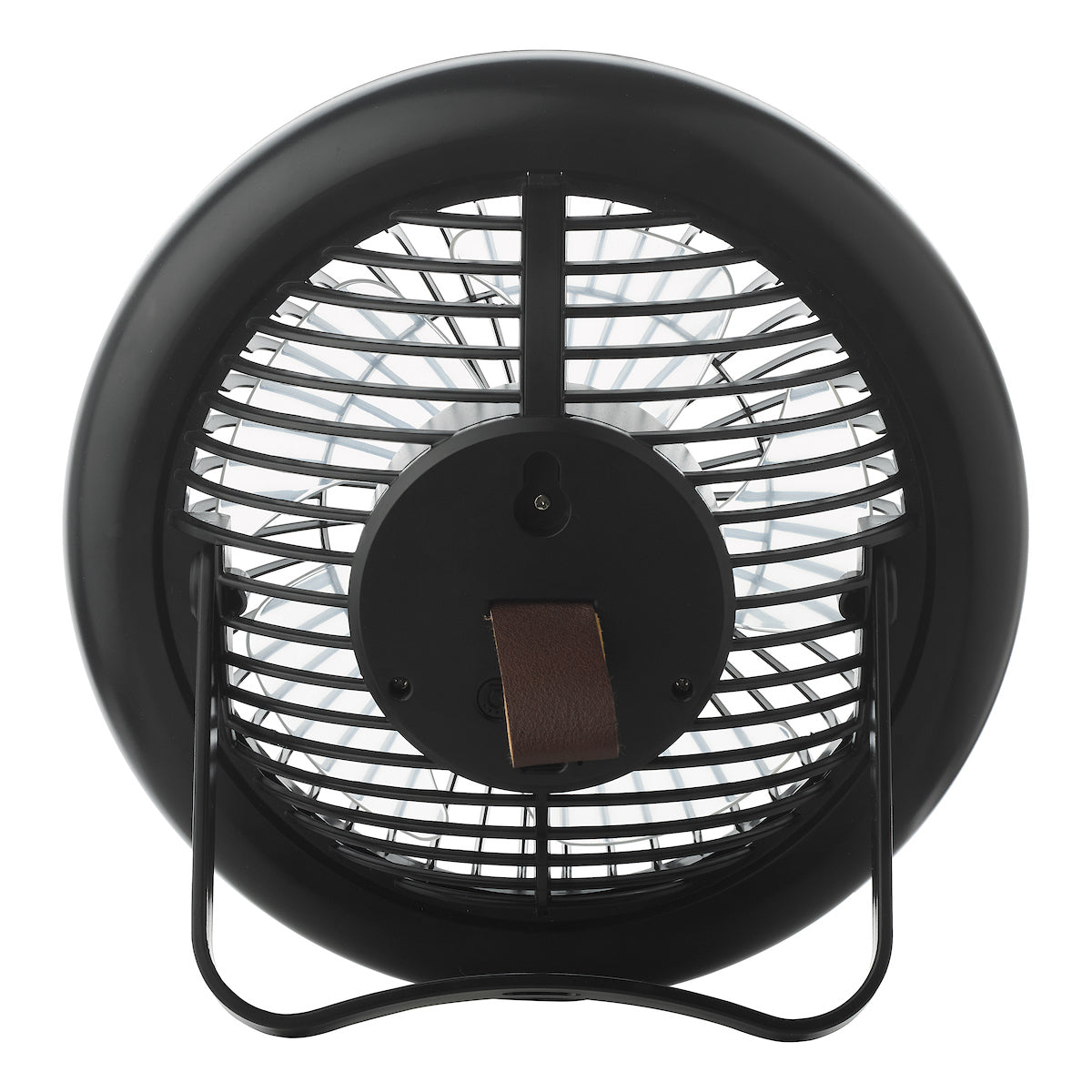 Turbo Desk Fan With Lamp Black LED