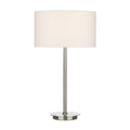 Tuscan Table Lamps Satin Chrome Base Only