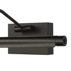 Tyrus 35cm Picture Light Satin Black LED