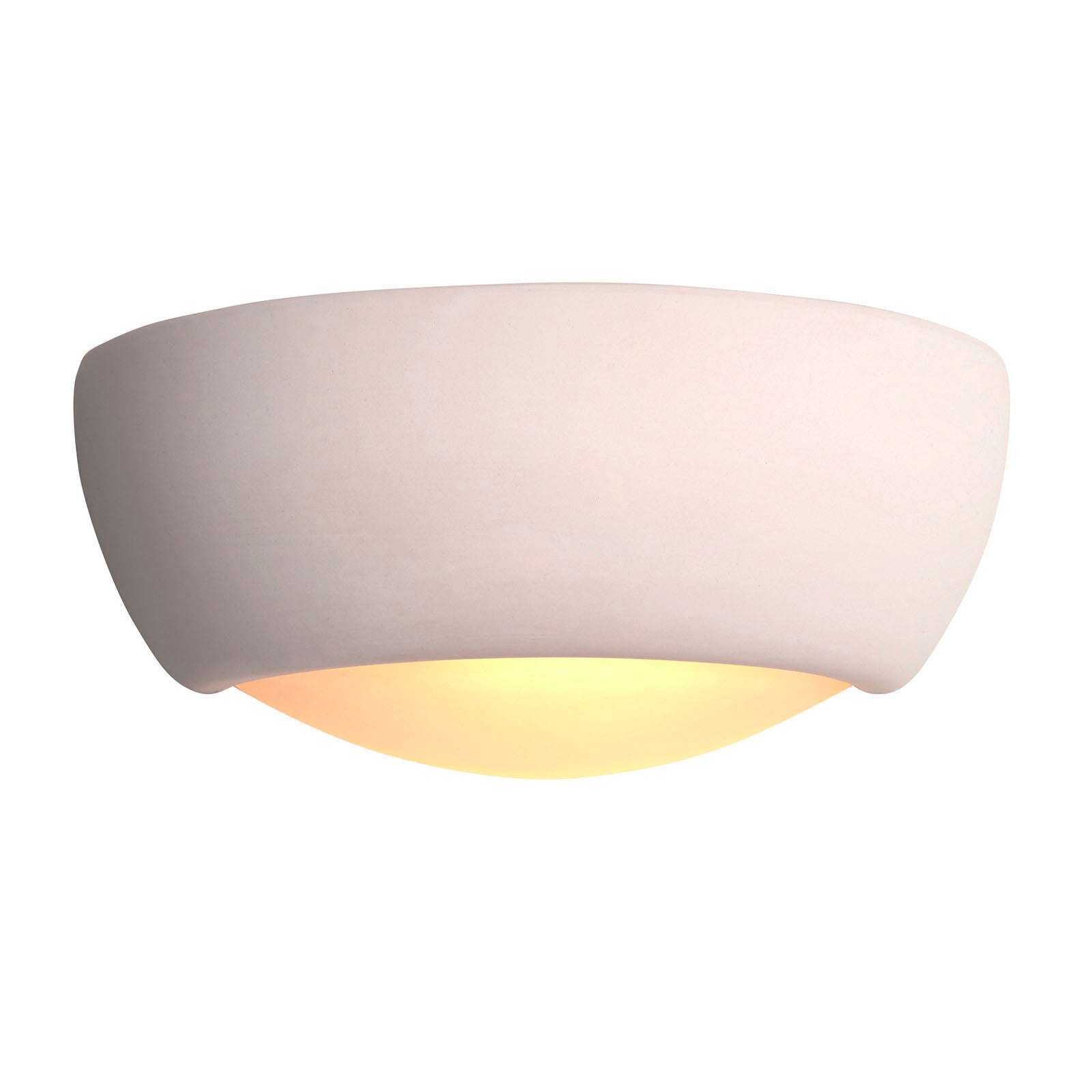 Eton 1lt Paintable Uplighter Wall Light
