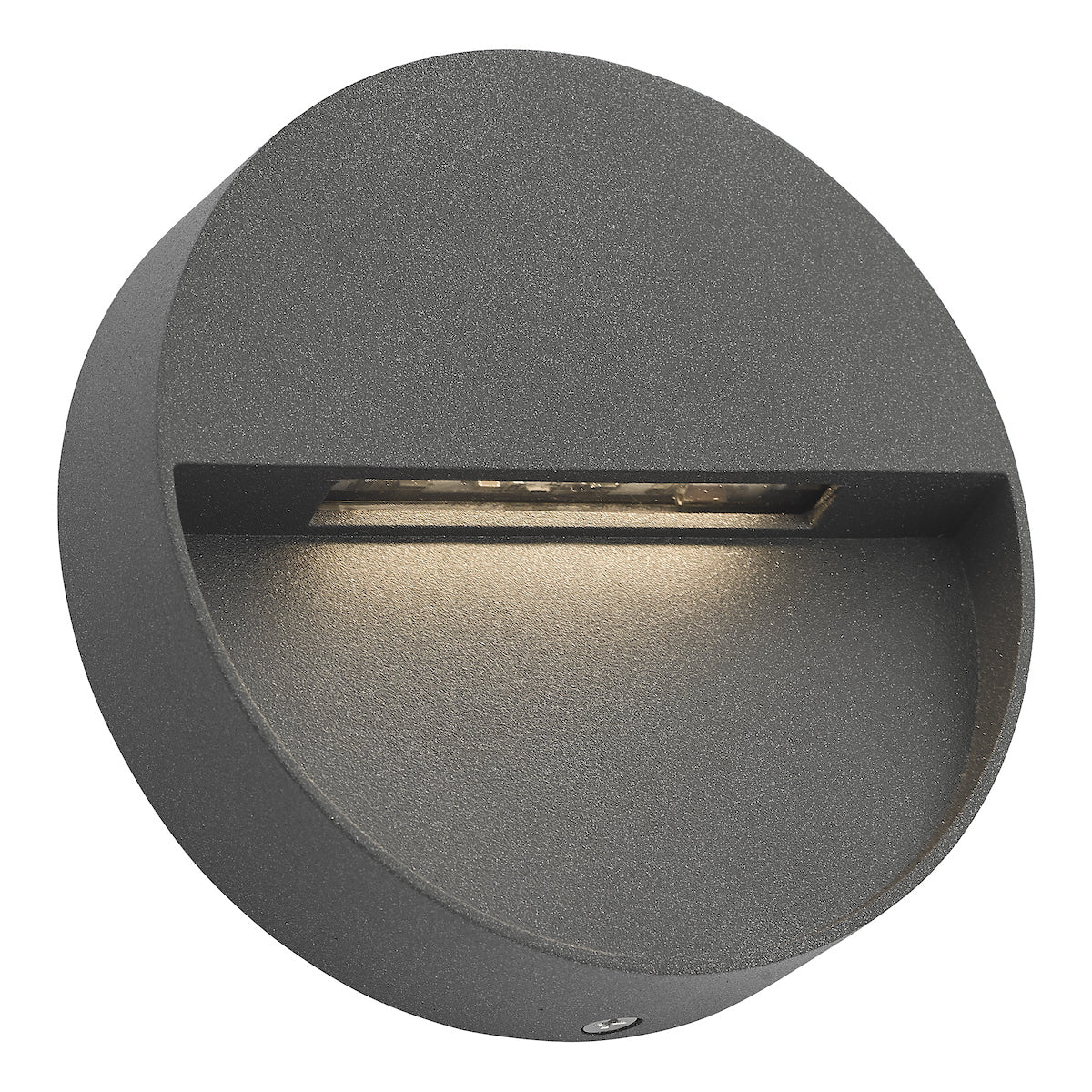 Ugo Outdoor Wall Light Round Eyelid Anthracite IP65 LED