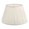 Ulyana Ivory Faux Silk Pleated Shade 35cm