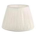 Ulyana Ivory Faux Silk Pleated Shade 40cm
