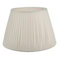 Ulyana Ivory Faux Silk Pleated Shade 45cm