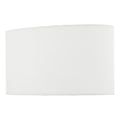 Utara Ivory Faux Silk Oval Shade 34cm