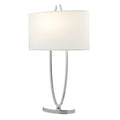Utara Table Lamps Polished Chrome With Shade