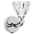 Vito Single Wall Bracket Polished Chrome