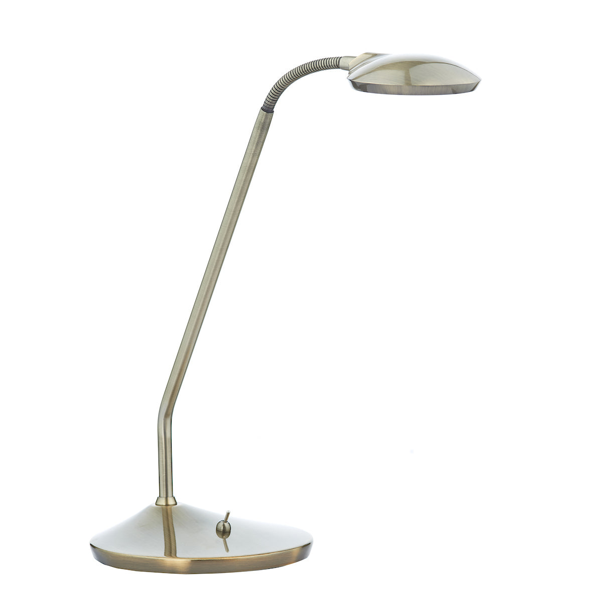 Wellington Task Table Lamps Antique Brass LED 1