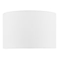 Weylin White Faux Silk Drum Shade 32cm