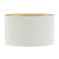 Wyatt Ivory Linen Oval Shade 31cm