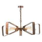 Yavanna Industrial 5 Light Pendant Oiled Copper