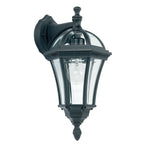 Drayton 1-Light Matt Black Outdoor Wall Lantern