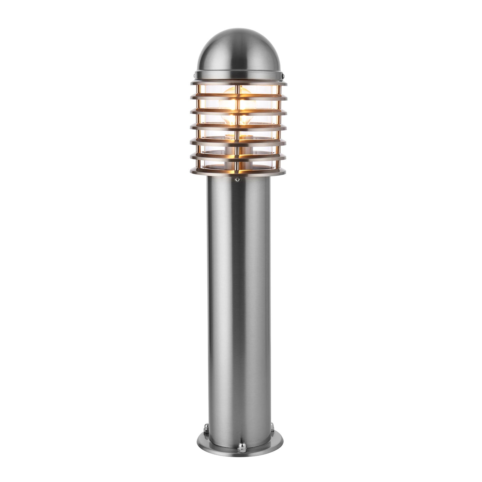 Louvre Stainless Steel Outdoor Post Light (Dimmable, IP44)
