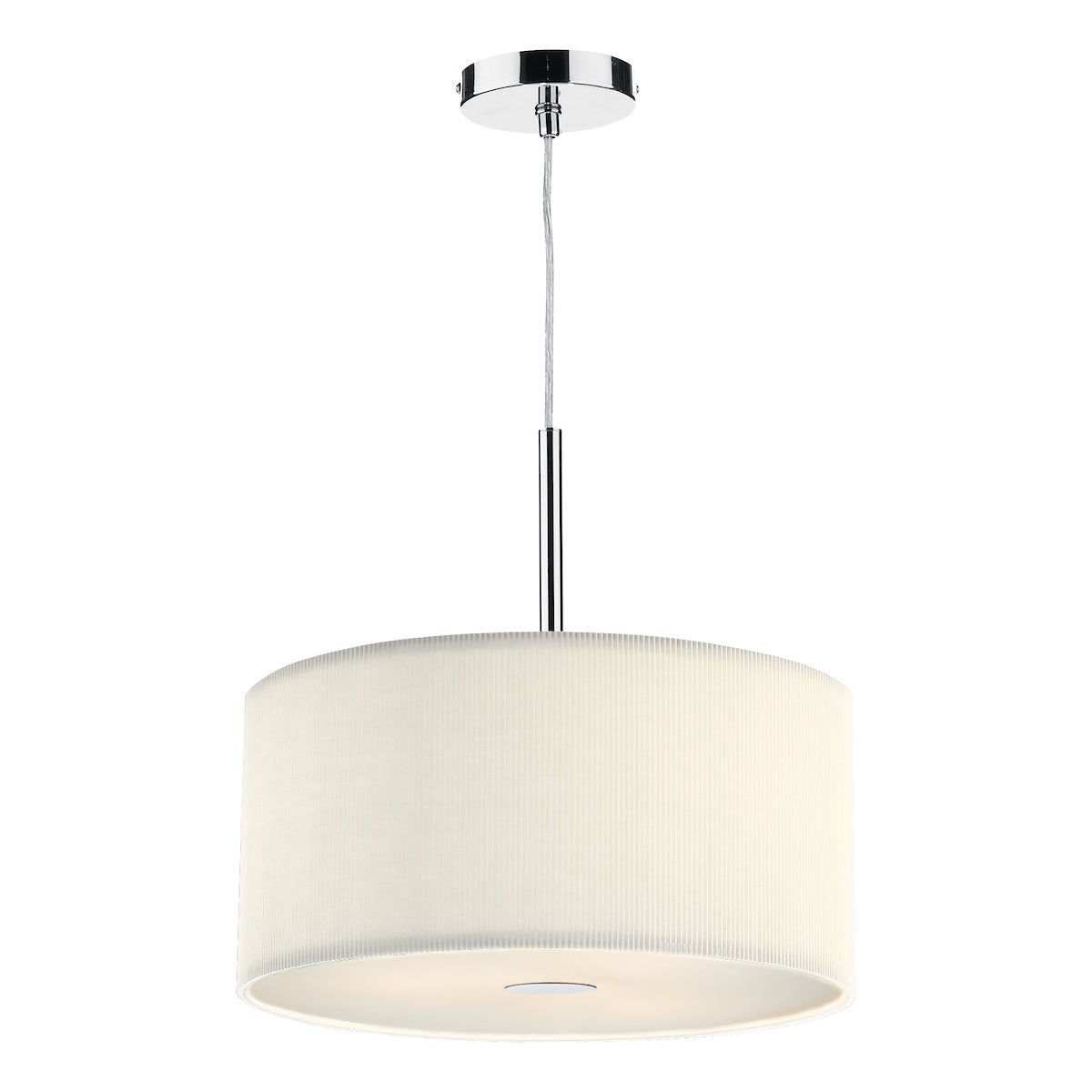 Zaragoza 3 Light Pendant Cream 40cm