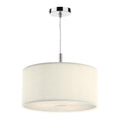 Zaragoza 3 Light Pendant Cream 40cm