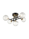 Abstraction 5lt Fitting Black and Brass