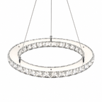 LOW STOCK - Volans 45 Modern Crystal Pendant Light