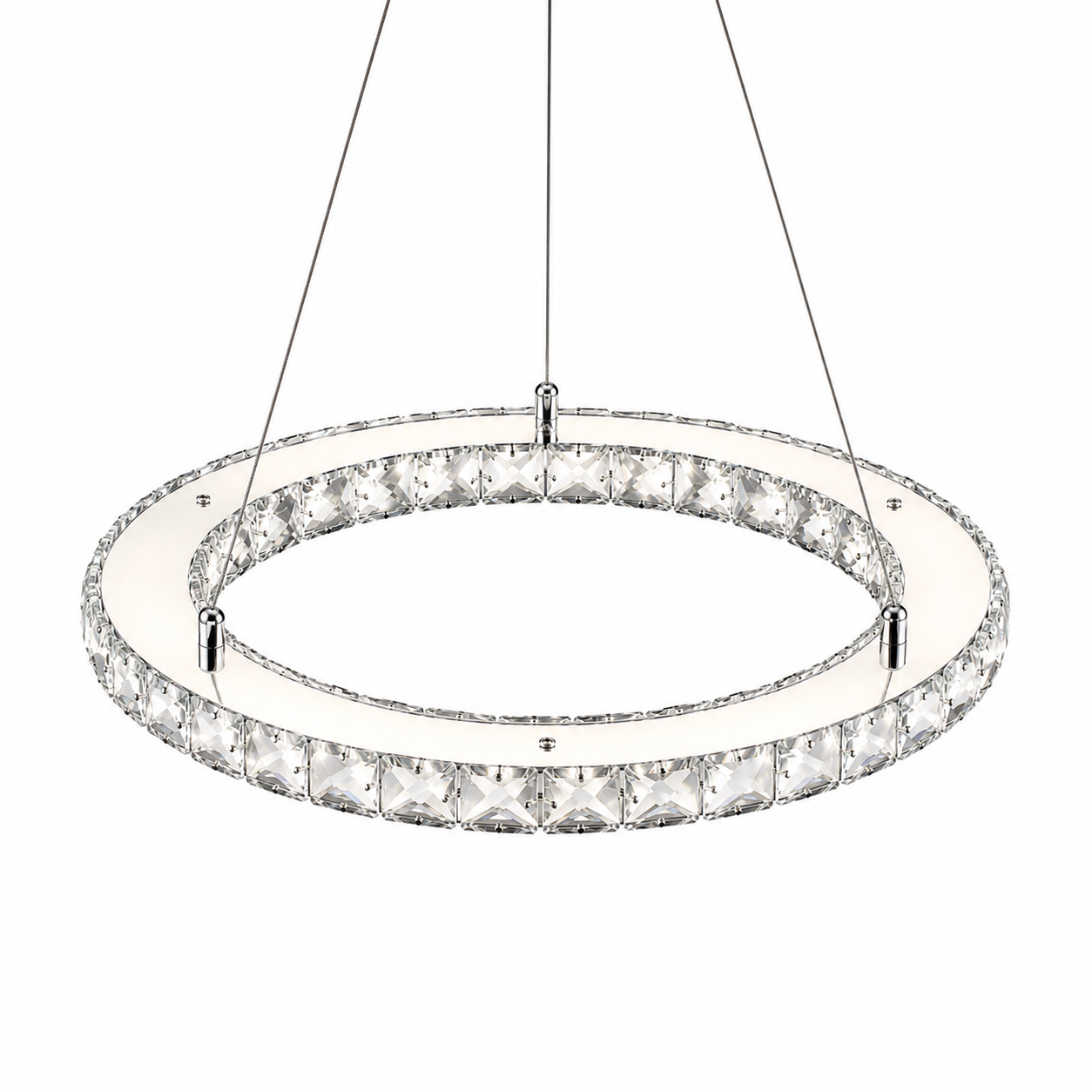 LOW STOCK - Volans 45 Modern Crystal Pendant Light