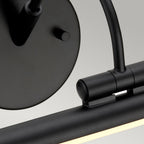 Alton Large Black LED Picture Light (Adjustable)