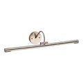 Alton Large Brushed Nickel LED Picture Light (Adjustable)