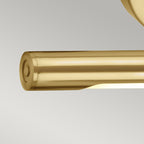 Alton Small Brushed Brass LED Picture Light (Adjustable)
