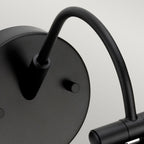 Alton Small Black LED Picture Light (Adjustable)