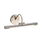 Alton Small Brushed Nickel LED Picture Light (Adjustable)