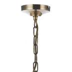 Patrinia 5 Light Dual Mount Pendant Antique Brass