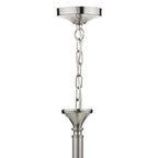 Patrinia 12 Light Dual Mount Chandelier Satin Chrome