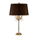 Amarilli 1-Light Bronze & Gold Table Lamp (Hand-Forged)