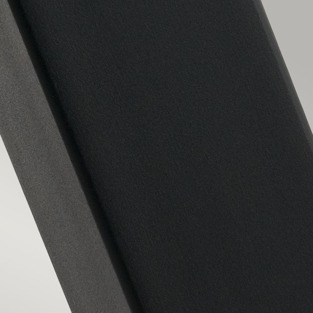 Arendal Large Modern Bollard Light (Black)