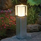 Arendal Medium Modern Bollard Light (Black)