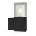 Arendal 1-Light Black Wall Light