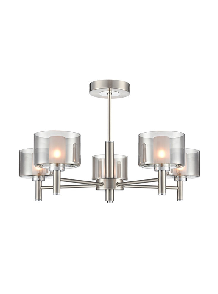 Argento 5lt Fitting in Satin Nickel