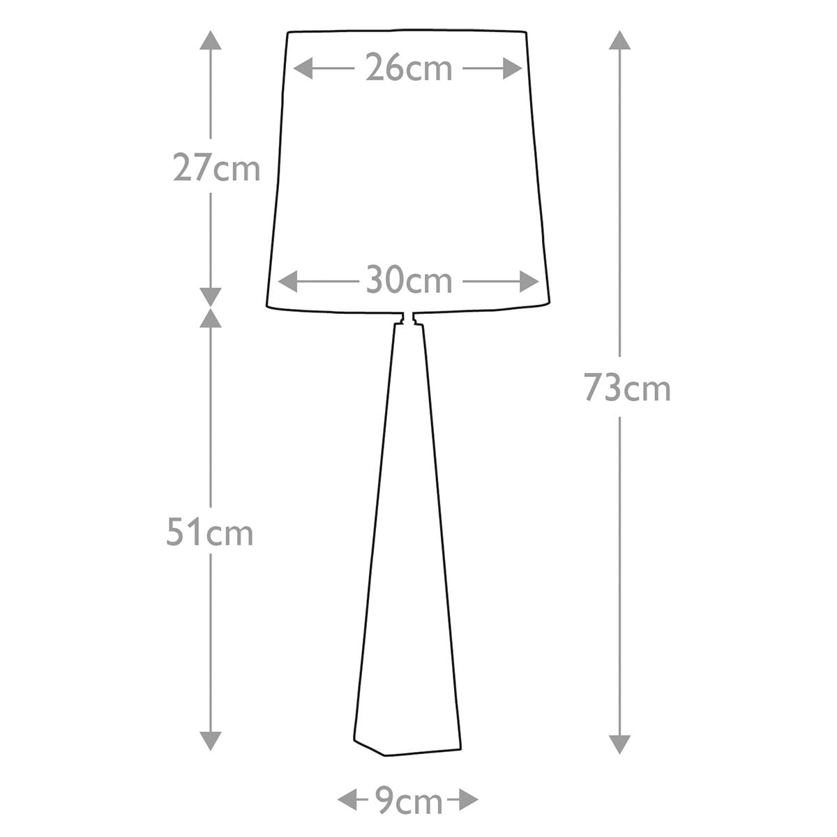 Ascent 1 Light Table Lamp - Black 1