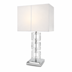 Zlin Clear Crystal Table Lamp