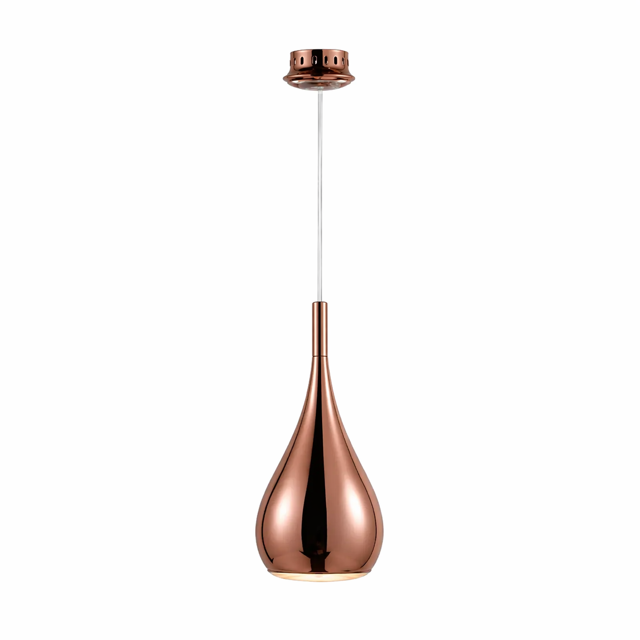 Westlite Maia 1 Copper Metal Pendant Light