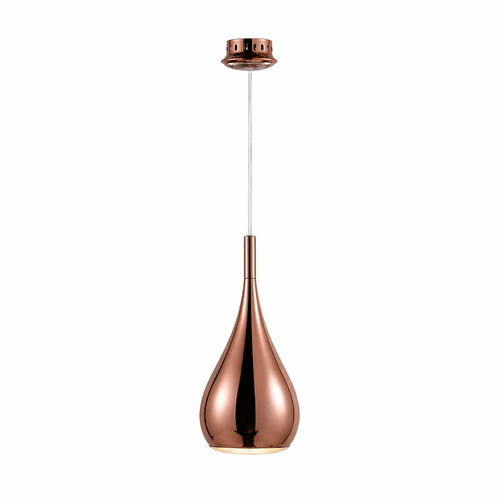 Westlite Maia 1 Copper Metal Pendant Light