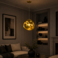 Mensa 300 Gold Glass Pendant